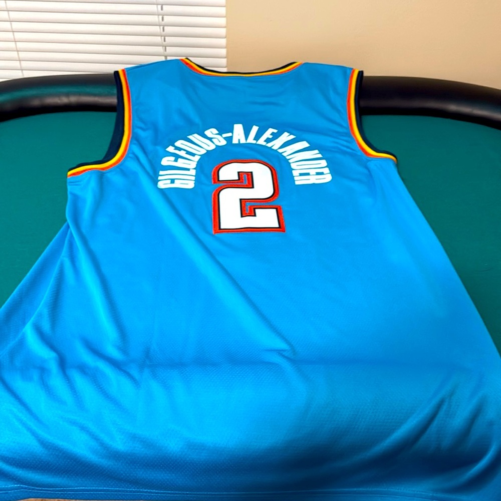 Blue Basketball Jersey with Number 2 Professional Stitched  Jersey